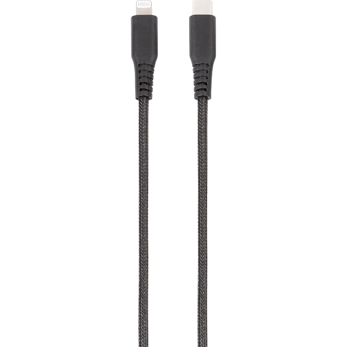 Vivanco Longlife USB-C/Lightning kabel 1,5 meter - sort