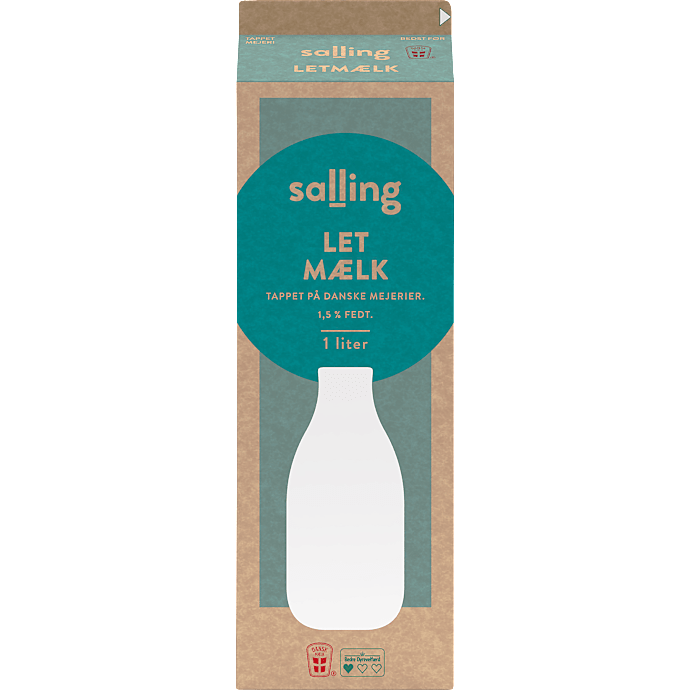 Letmælk 1,5% fedt