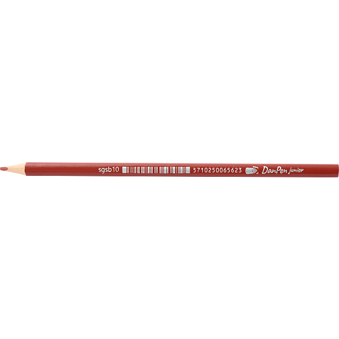 Danpen junior regular farveblyant - brun