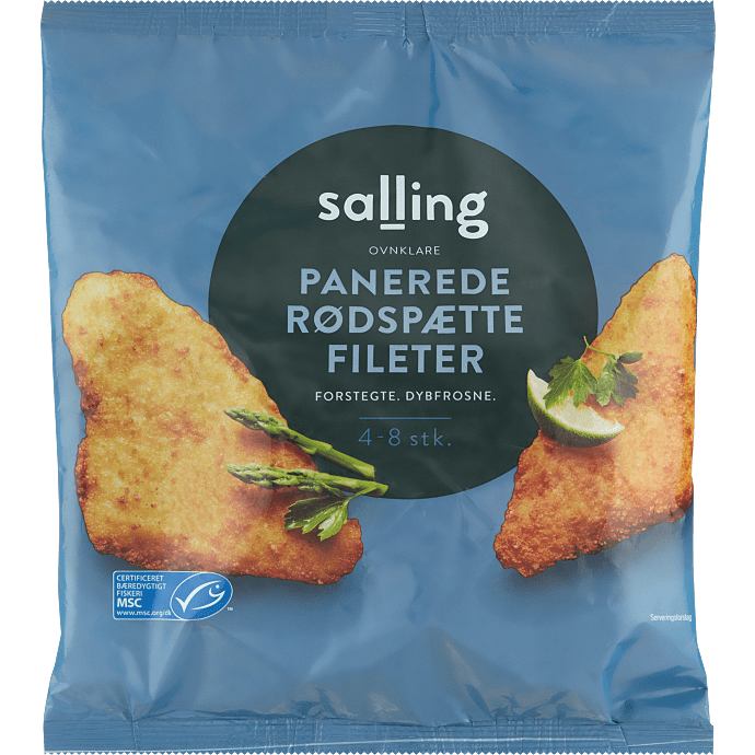 Panerede rødspættefileter