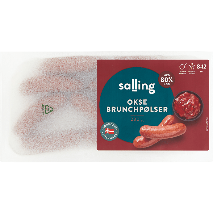 Okse brunchpølser