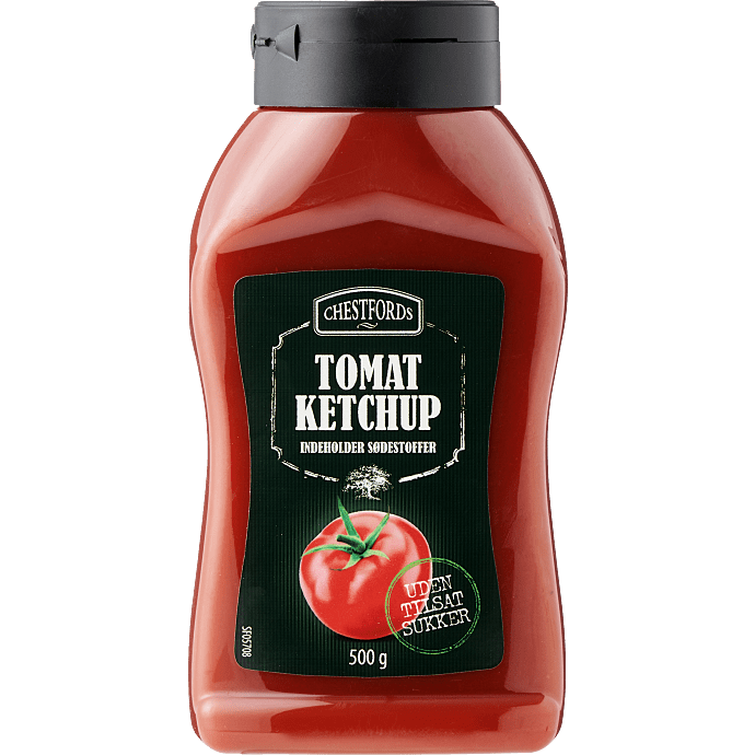 Tomatketchup u. tilsat sukker