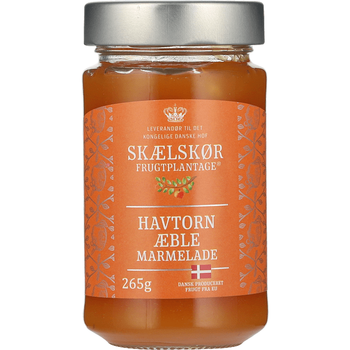 Havtorn- og æblemarmelade