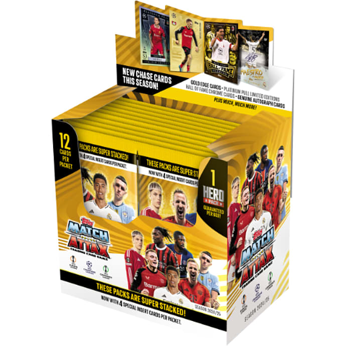 Match Attax Champions League 2024/25 samlekort - flere varianter - assorteret