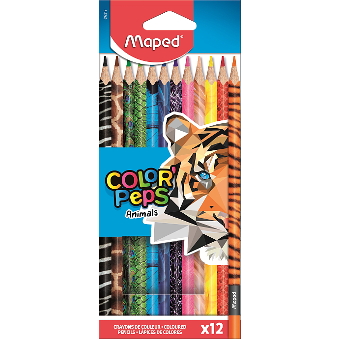 Maped farveblyanter 12-pak - dyr