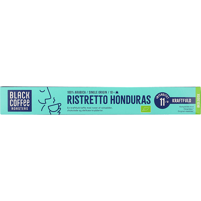 Ristretto Honduras kaffekapsler øko