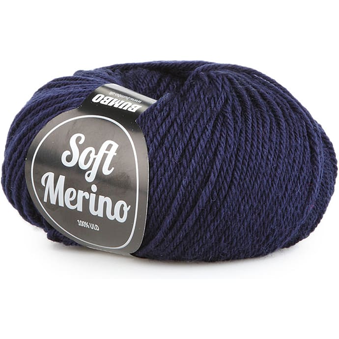 BUMBO Soft Merino Uldgarn - Mørkeblå 111