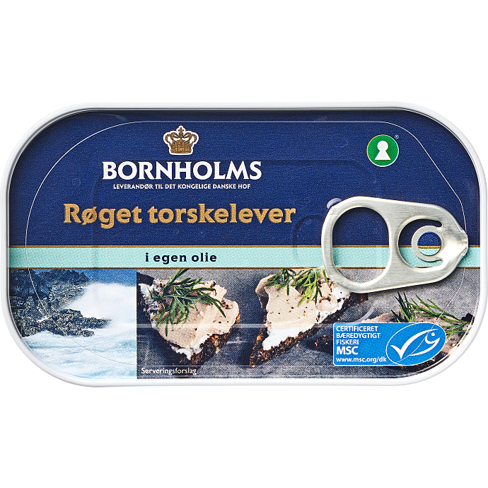 Røget torskelever