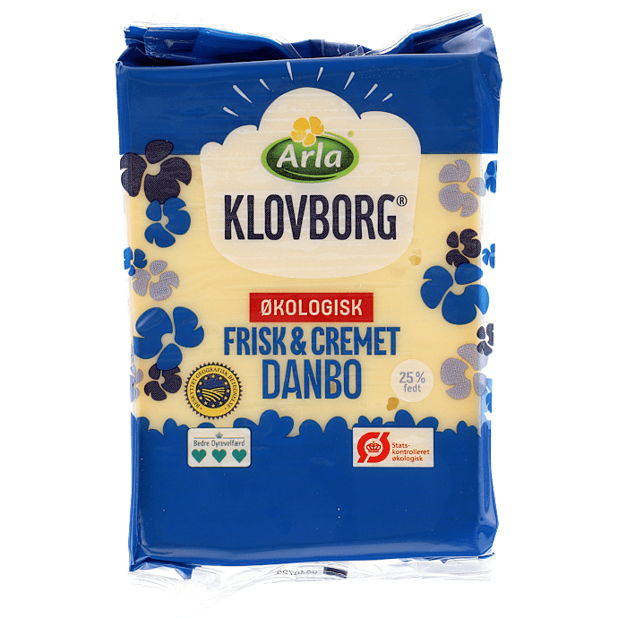 Danbo skæreost mellemlagret 45+ øko