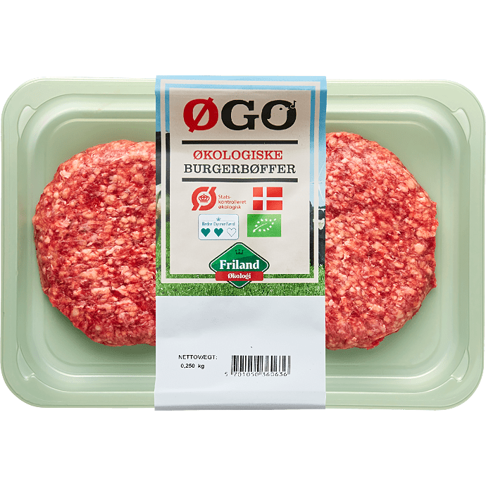 Burgerbøffer øko