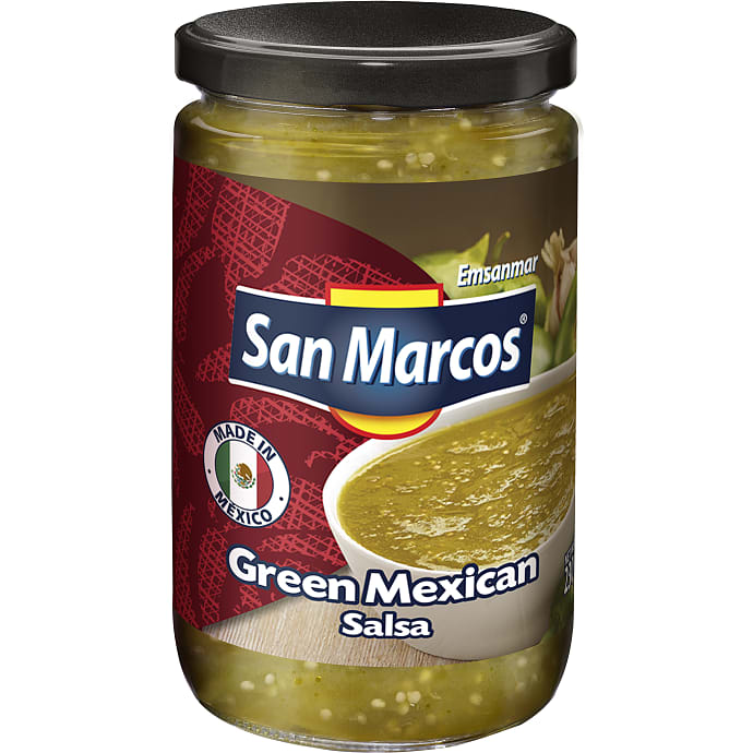Tomatsalsa m. grøn tomat og jalapeñopeber