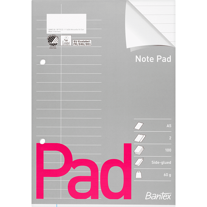 Bantex GL2 A5 notesbog