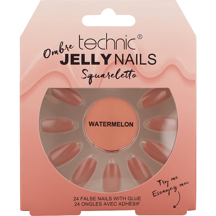 Kunstige negle Watermelon