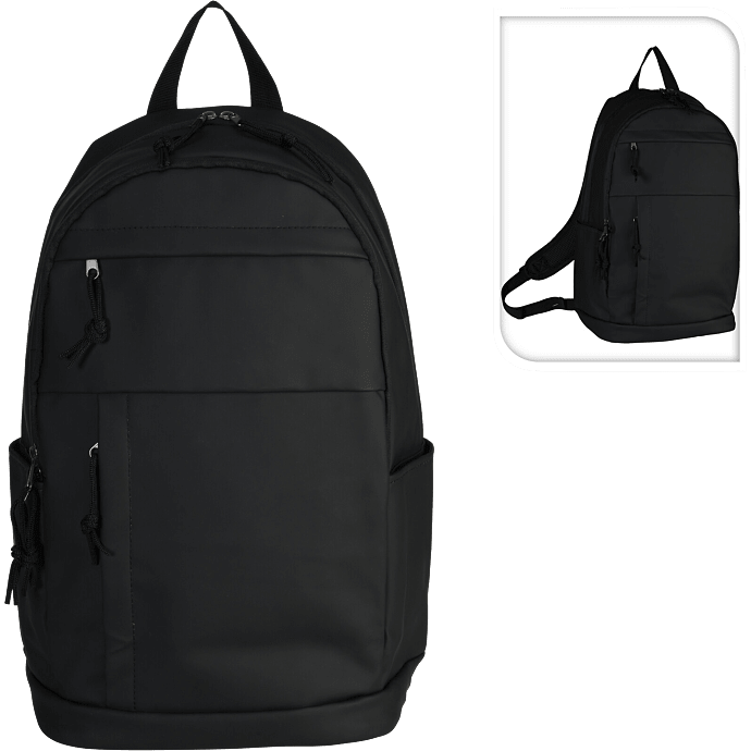 Zip rygsæk 25 Liter - sort