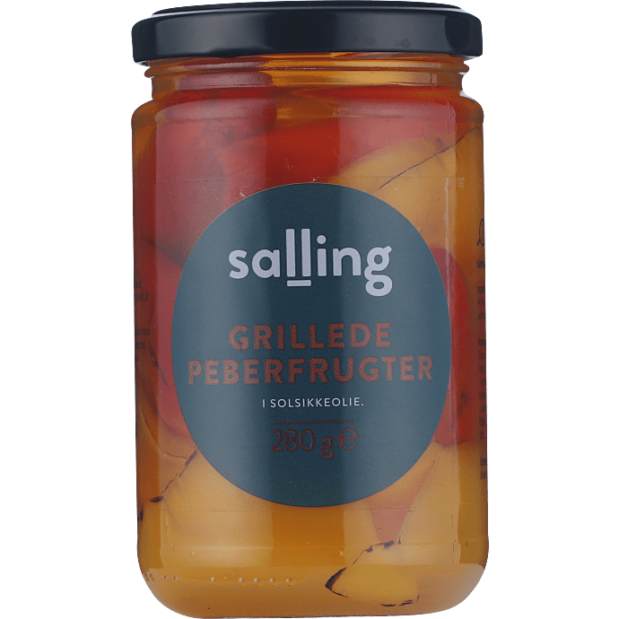 Grillede peberfrugter