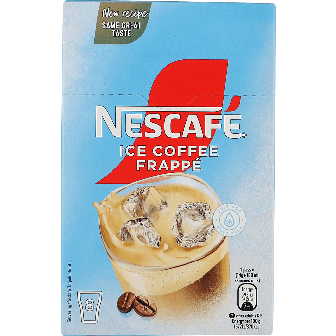 Ice coffee frappé