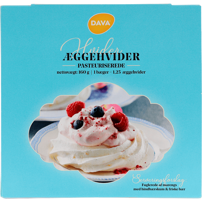 Pasteuriserede æggehvider