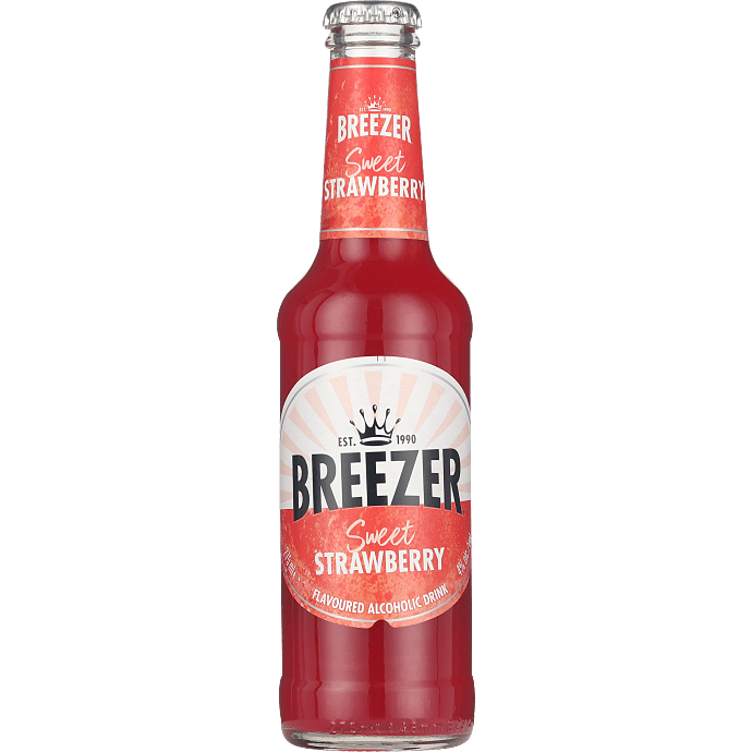 Breezer m. jordbær