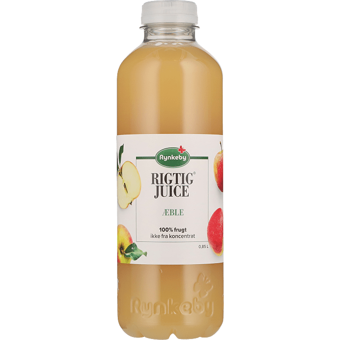 Æblejuice ufiltreret