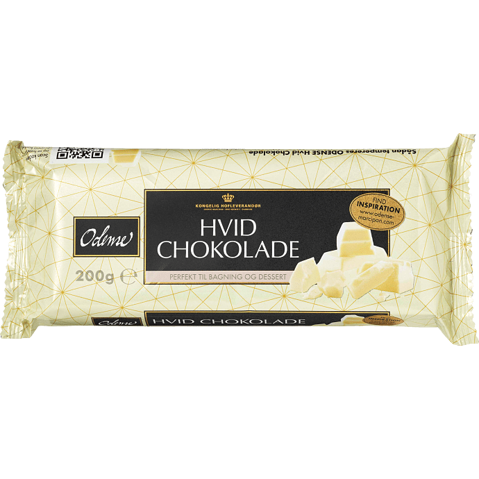 Hvid chokoladeplade