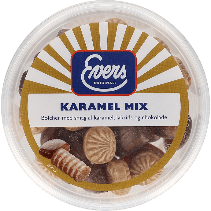 Bolcher m. karamelsmag