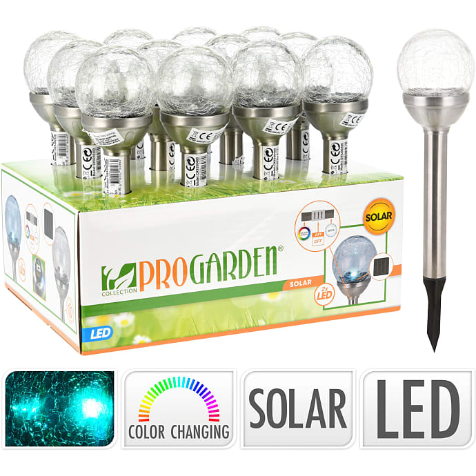 Kassandra Solcellelys med 10 LED - 10 cm