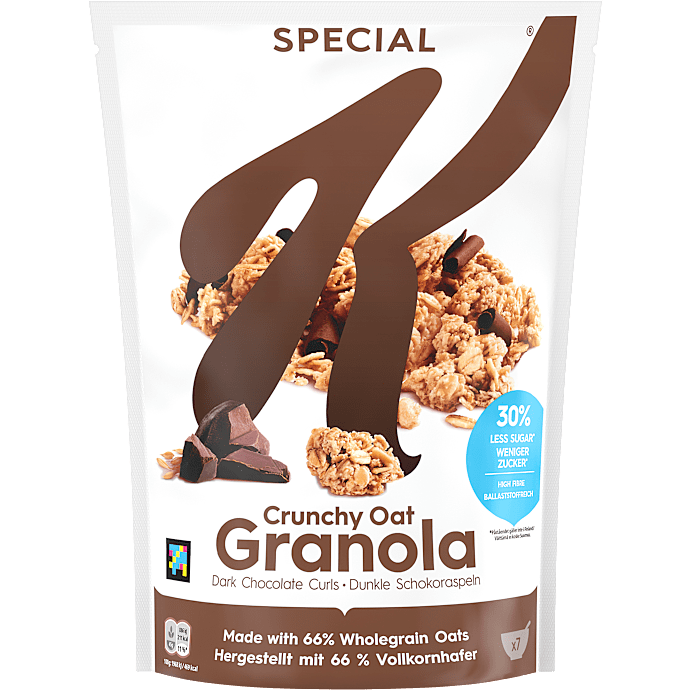 Granola m. mørk chokolade