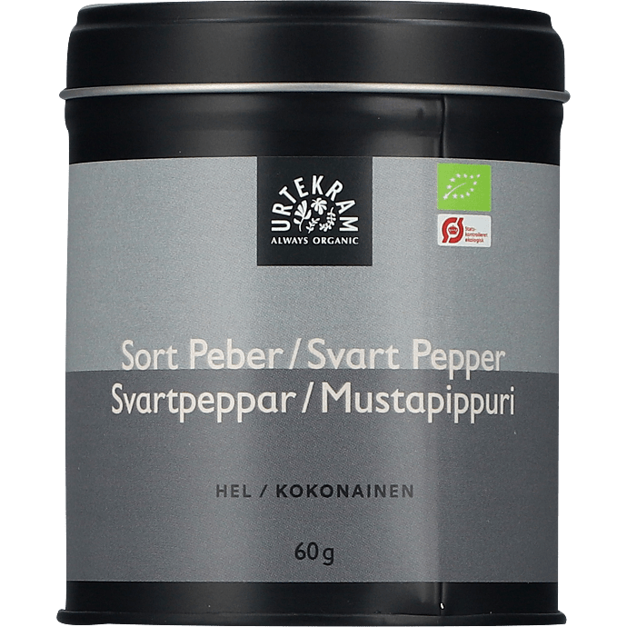 Hele sort peber øko