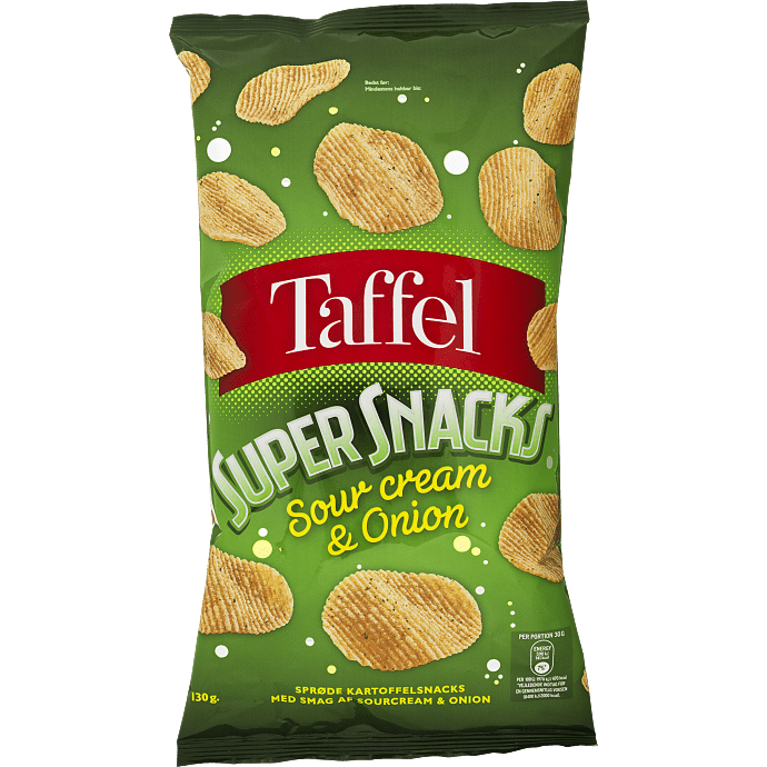 Chips m. sour cream & onion