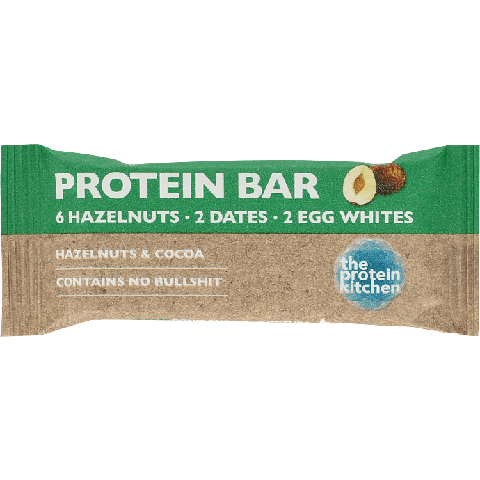 Proteinbar m. kakao- og hasselnødsmag
