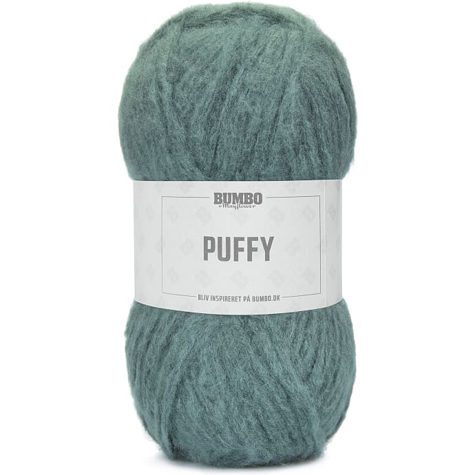 BUMBO Puffy Akrylblanding - Mørkegrøn 012