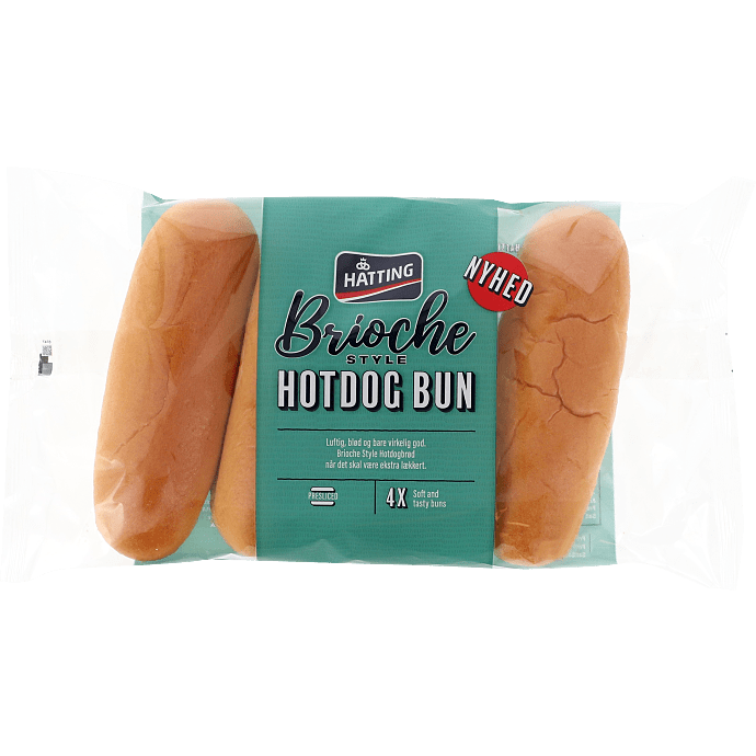 Brioche hotdogbrød