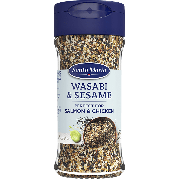 Wasabi og sesam