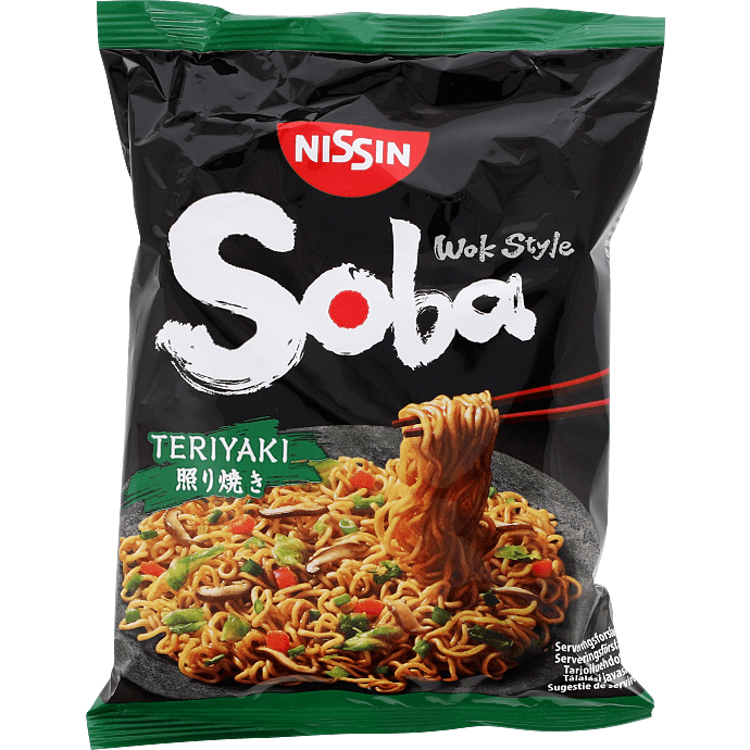 Instant nudler m. teriyaki