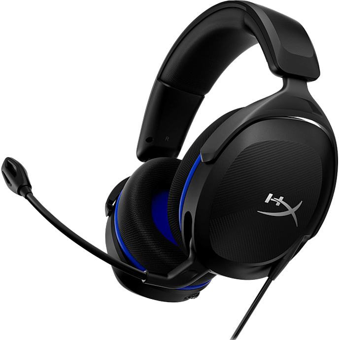 HyperX Cloud Stinger 2 core gaming headset til PS4/PS5 - sort/blå