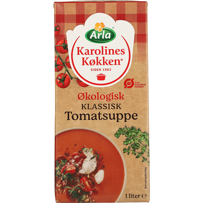 Tomatsuppe m. timian øko