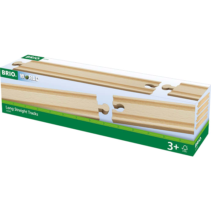 BRIO 33341 Lige skinner, lange
