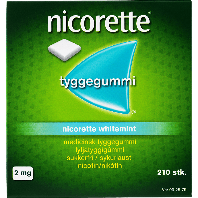 Nikotintyggegummi Whitemint