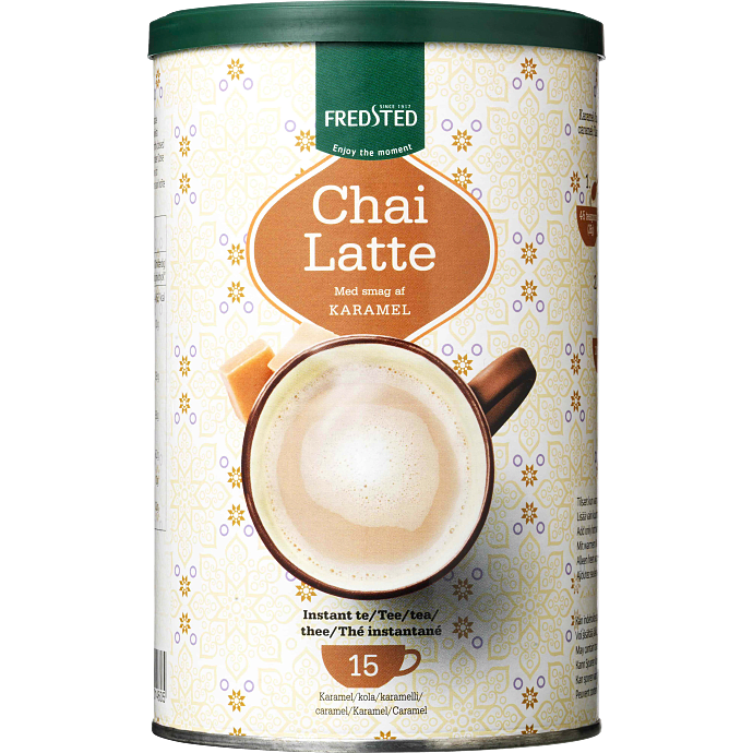 Chai latte m. karamelsmag
