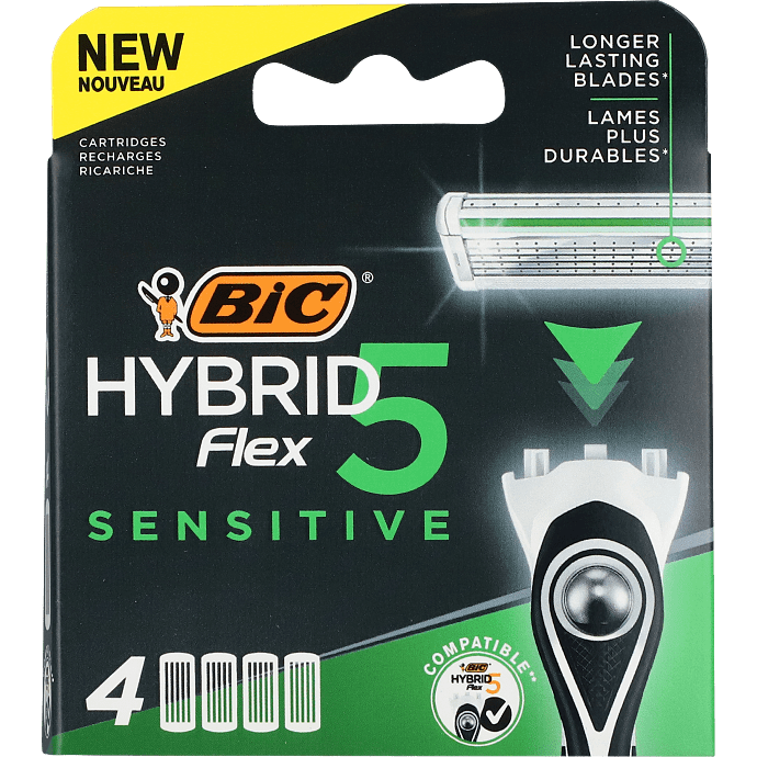 Barberblade 5-blads sensitiv hud