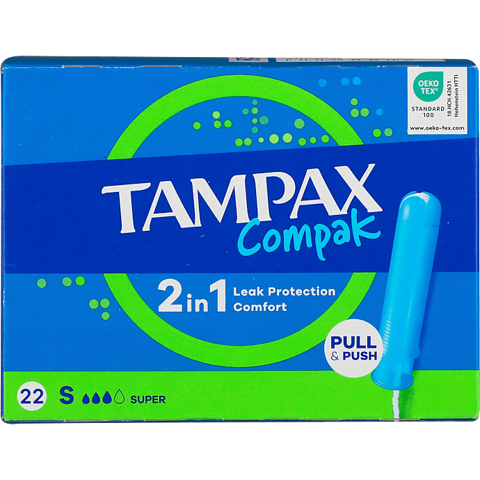 Tamponer m. indføringshylster super sugeevne