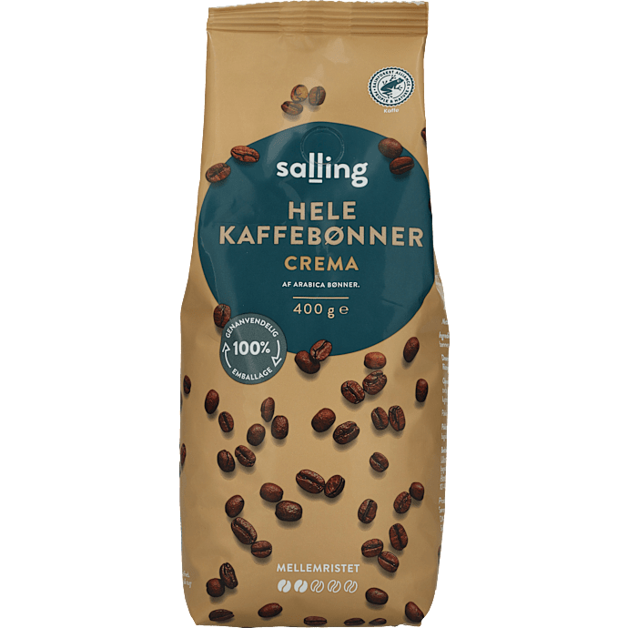 Crema hele bønner