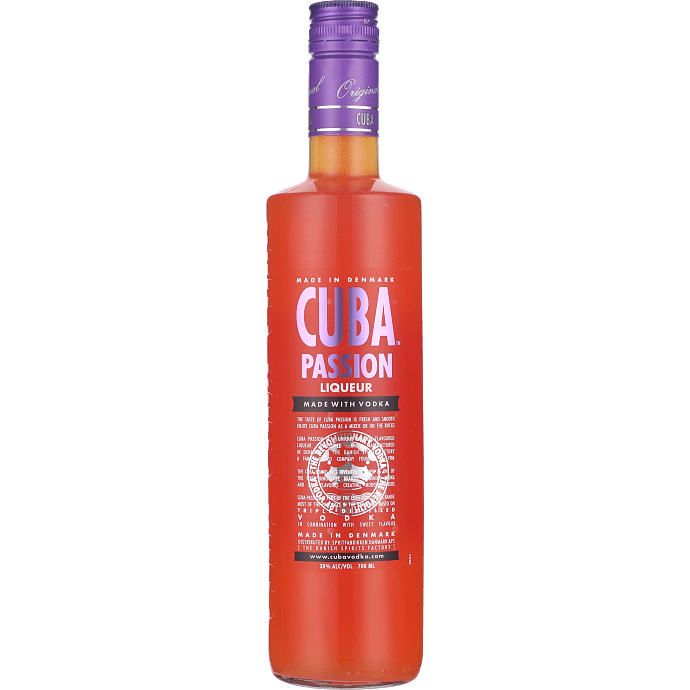 Vodka m. passionsfrugt