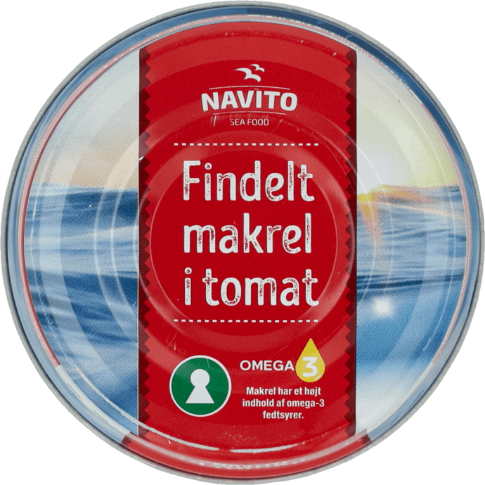 Findelt makrelfilet i tomat