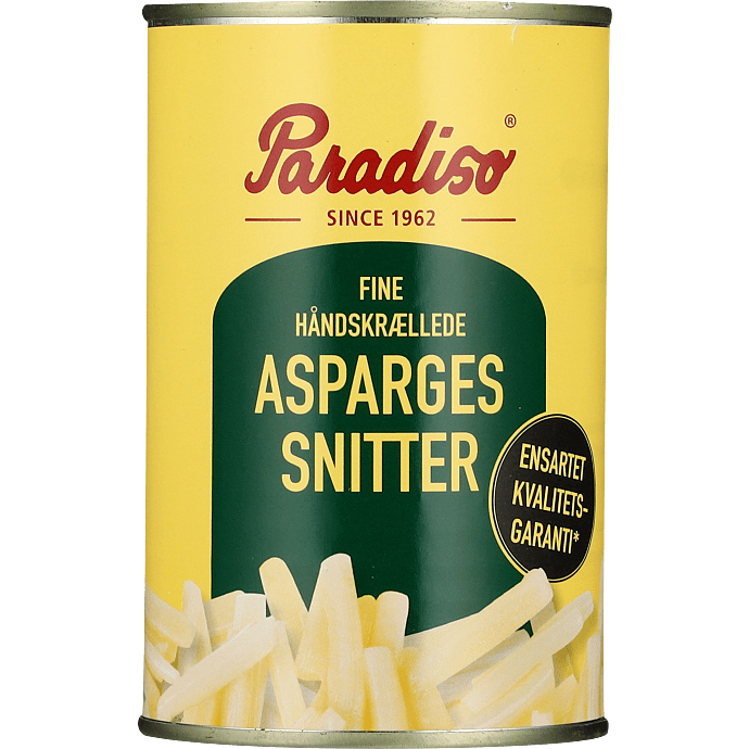 Hvide aspargessnitter u. hoved