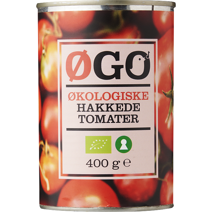 Hakkede tomater øko