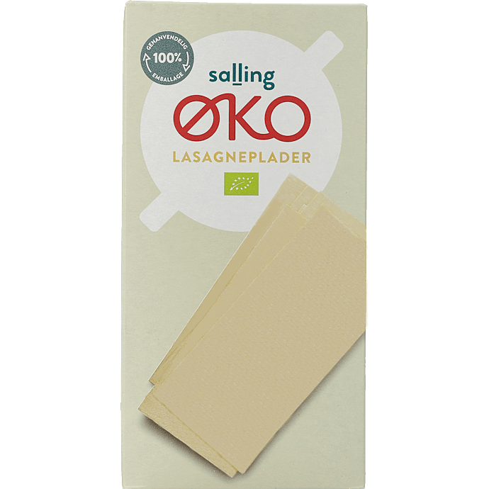 Lasagneplader øko