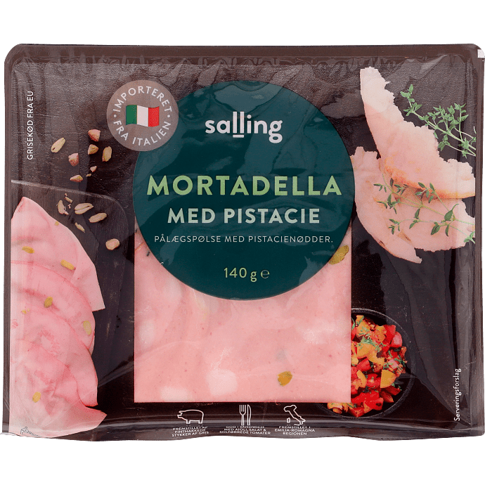 Mortadella m. pistacie