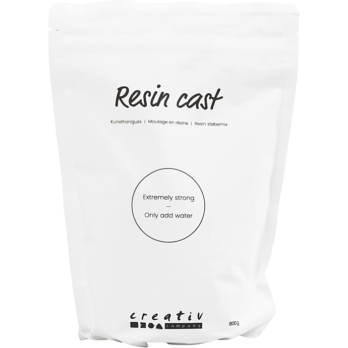 Resin støbemix - hvid