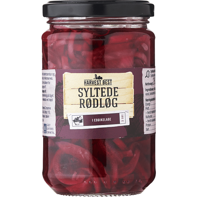 Syltede rødløg
